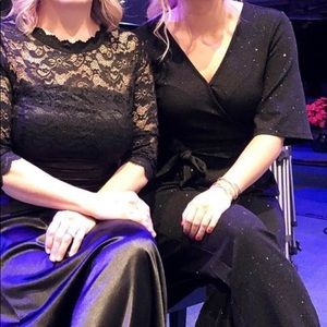 Sparkly Black Formal Jumpsuit